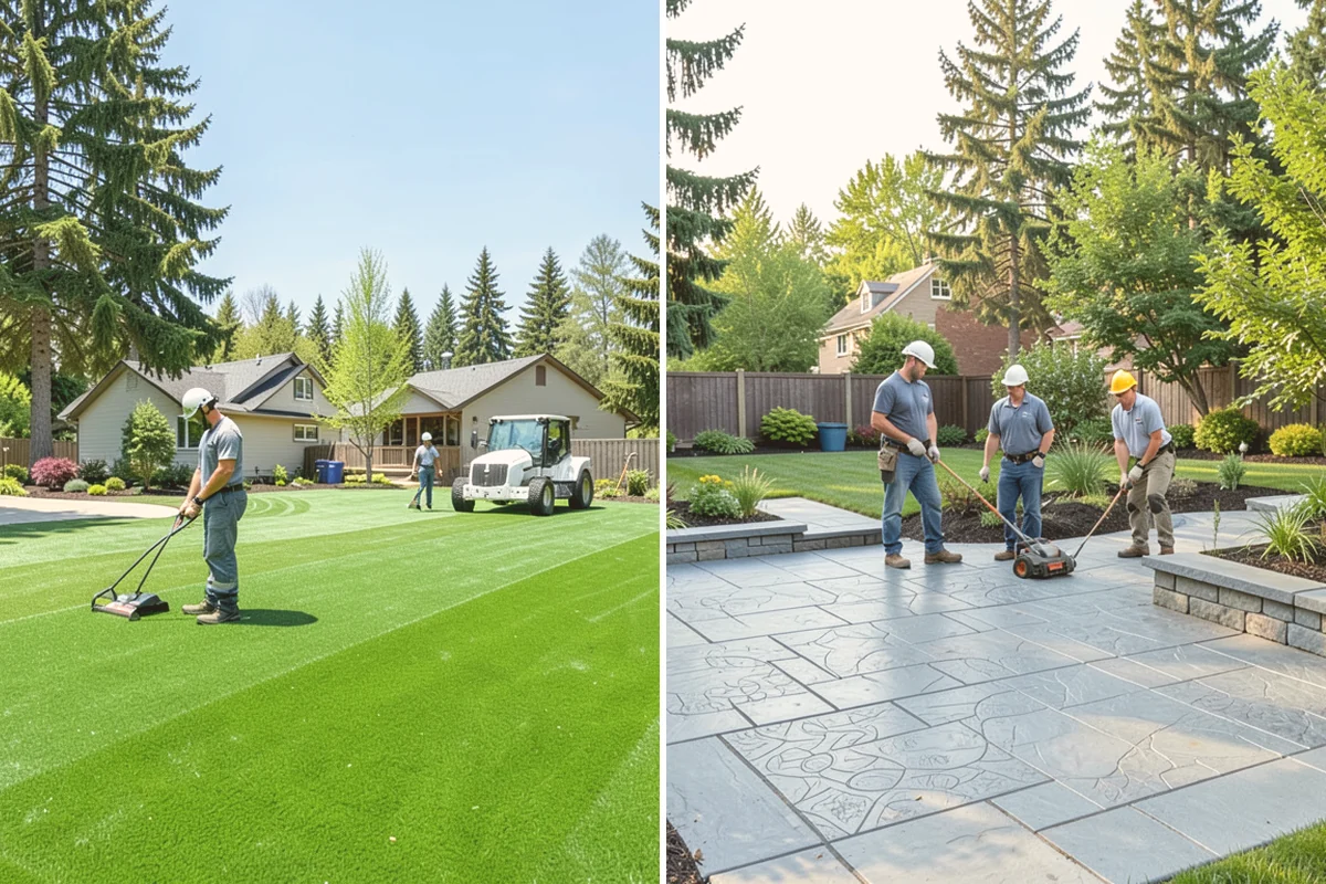 Lawn Seeding in Kent, King County, WA - Clear debris and kill existing weeds
