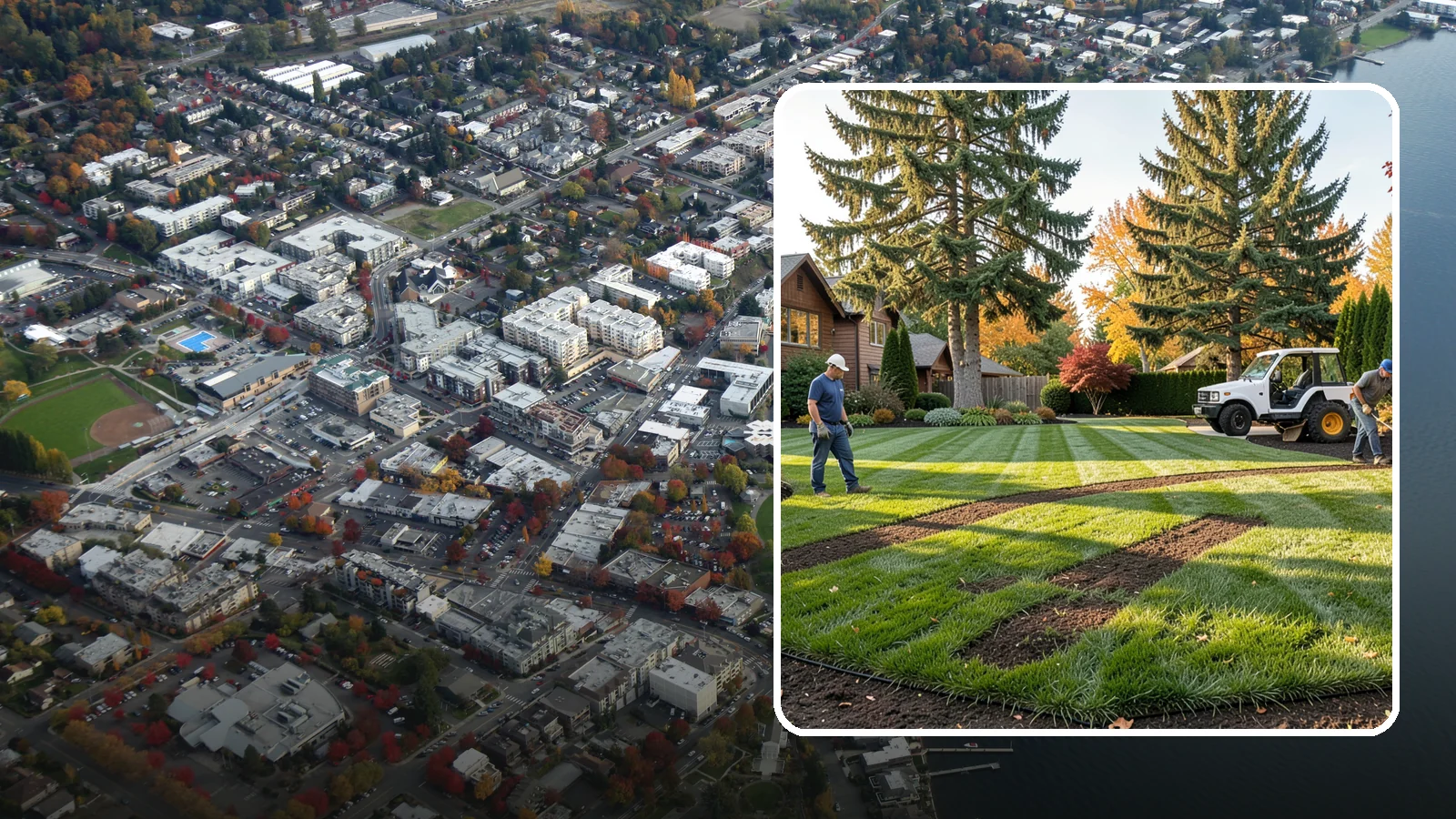 Lawn Seeding in Kirkland, King County, WA - New lawn establishment from quality grass seed matched to your soil, sun, and Pacific Northwest climate.