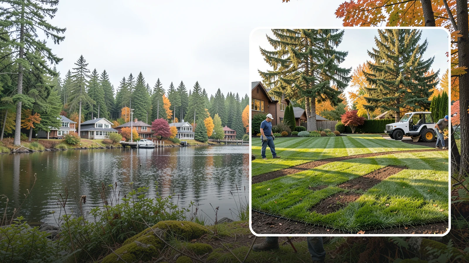 Lawn Seeding in La Conner, Skagit County, WA - New lawn establishment from quality grass seed matched to your soil, sun, and Pacific Northwest climate.