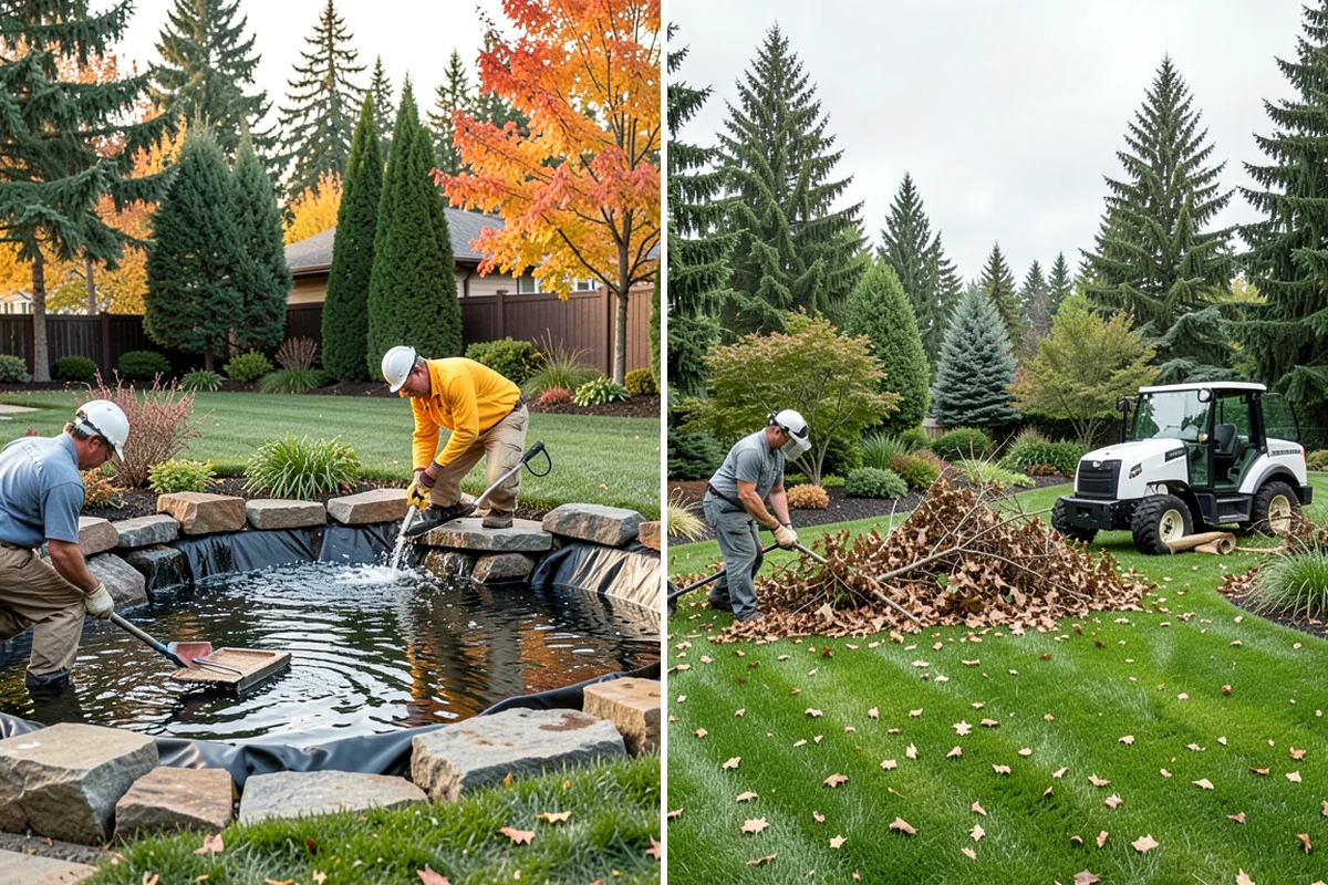 Lawn Seeding in Lake Forest Park, King County, WA - Clear debris and kill existing weeds