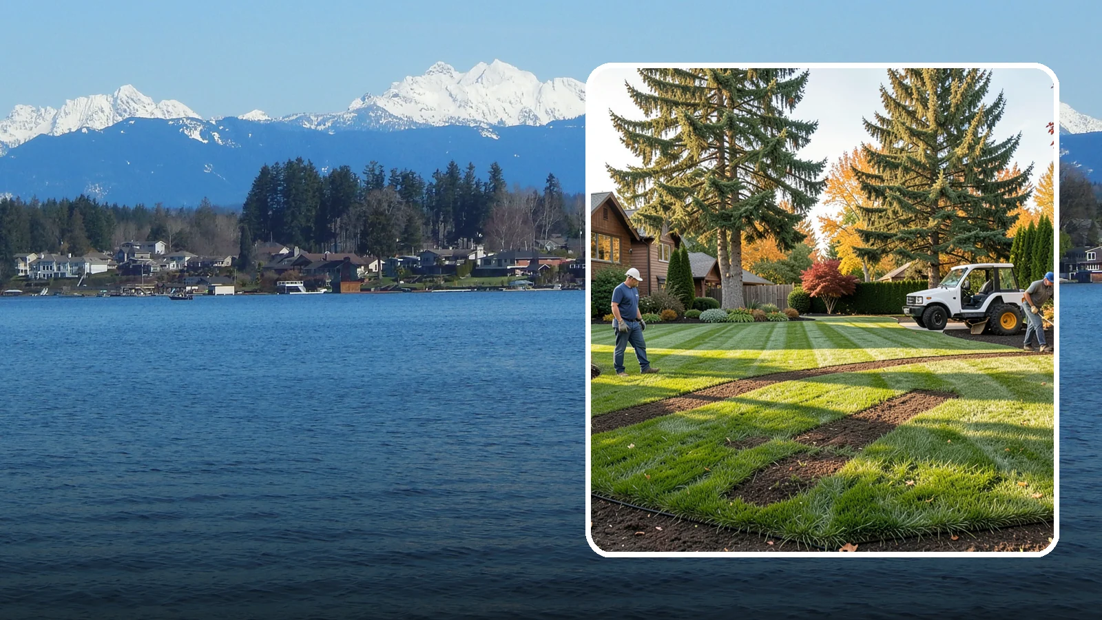 Lawn Seeding in Lake Stevens, Snohomish County, WA - New lawn establishment from quality grass seed matched to your soil, sun, and Pacific Northwest climate.