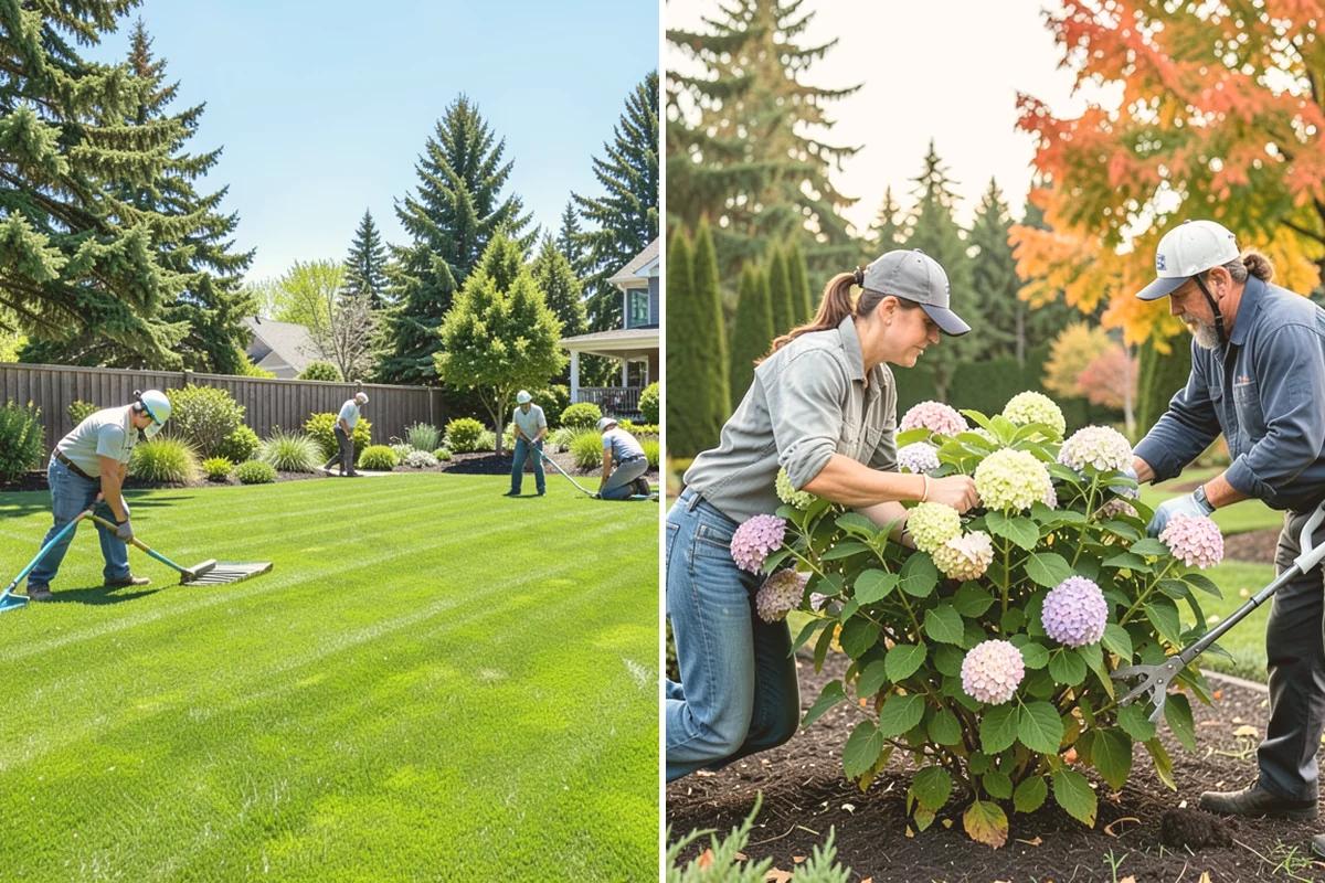 Lawn Seeding in Langley, Island County, WA - Clear debris and kill existing weeds
