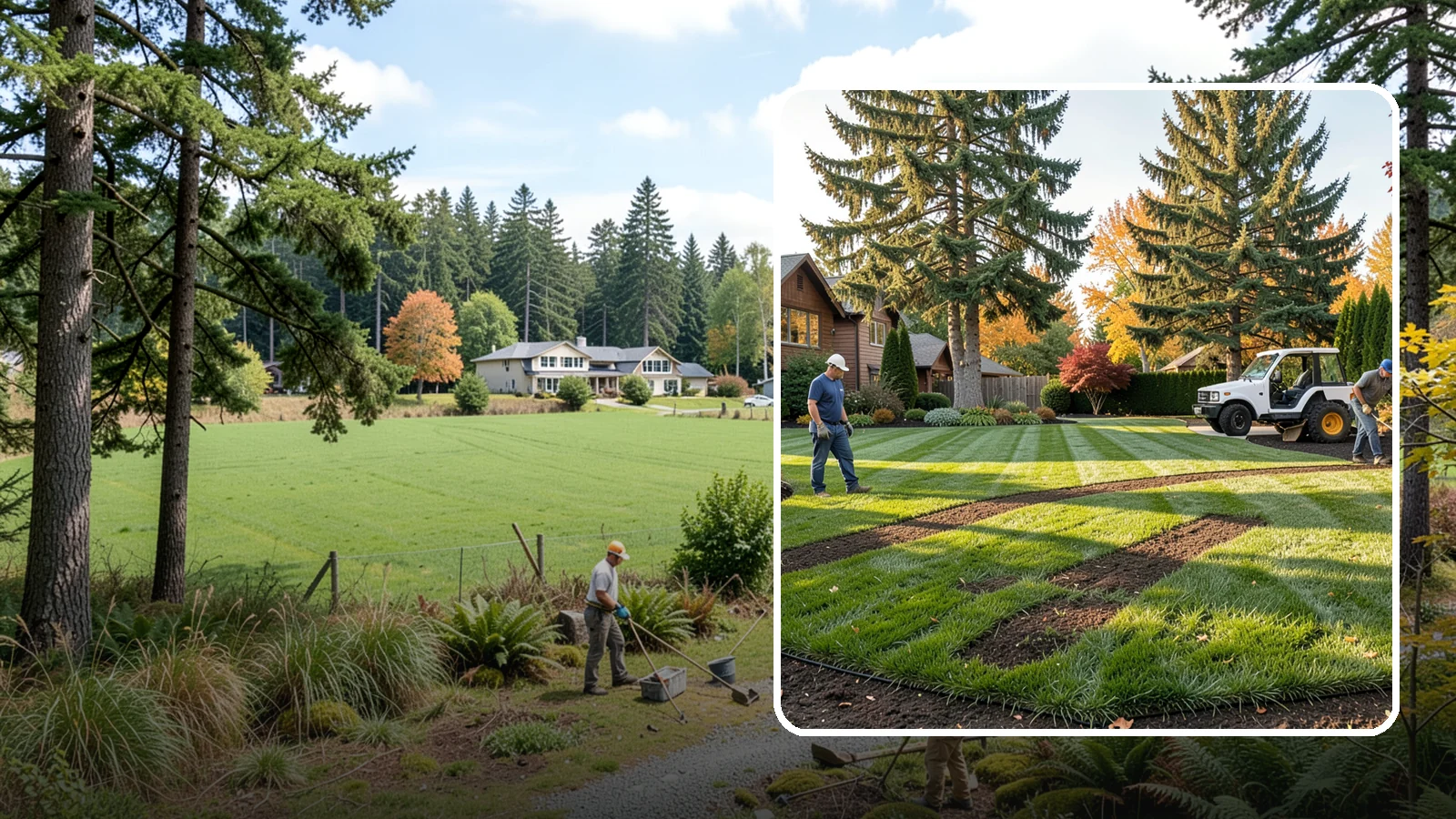 Lawn Seeding in Lyman, Skagit County, WA - New lawn establishment from quality grass seed matched to your soil, sun, and Pacific Northwest climate.