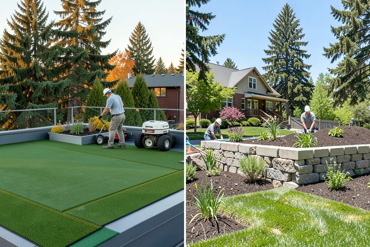 Lawn Seeding in Lyman, Skagit County, WA - Clear debris and kill existing weeds
