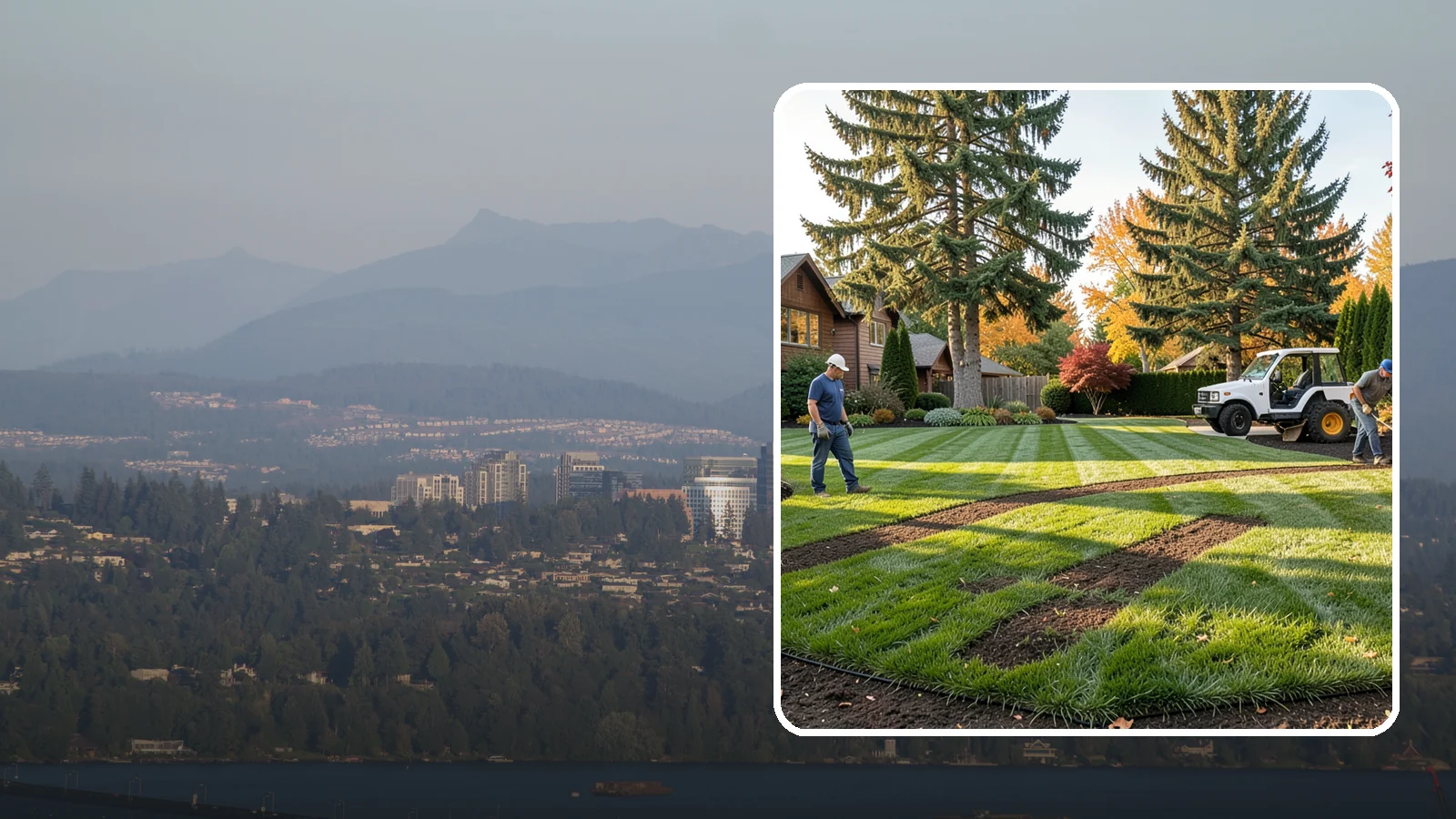 Lawn Seeding in Medina, King County, WA - New lawn establishment from quality grass seed matched to your soil, sun, and Pacific Northwest climate.