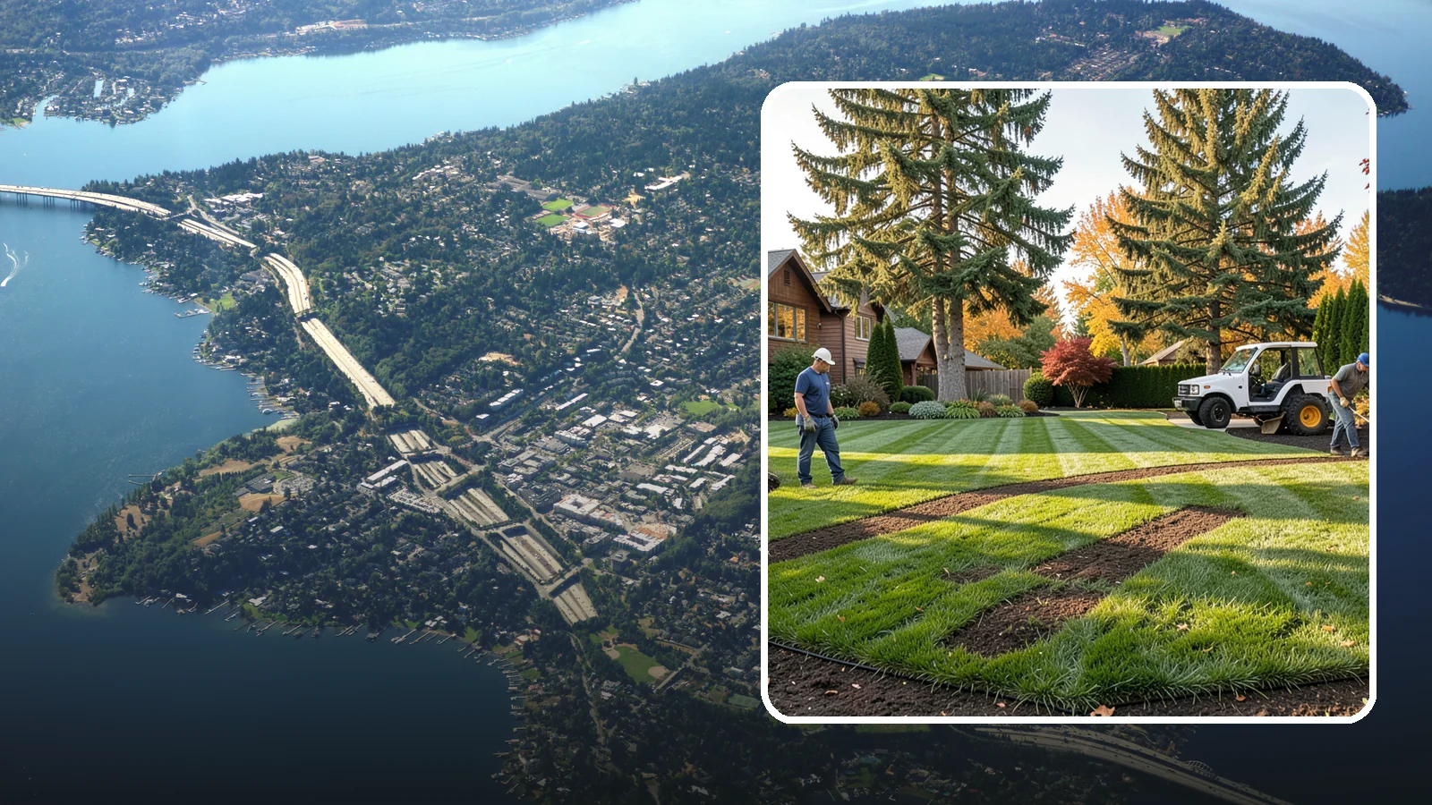 Lawn Seeding in Mercer Island, King County, WA - New lawn establishment from quality grass seed matched to your soil, sun, and Pacific Northwest climate.