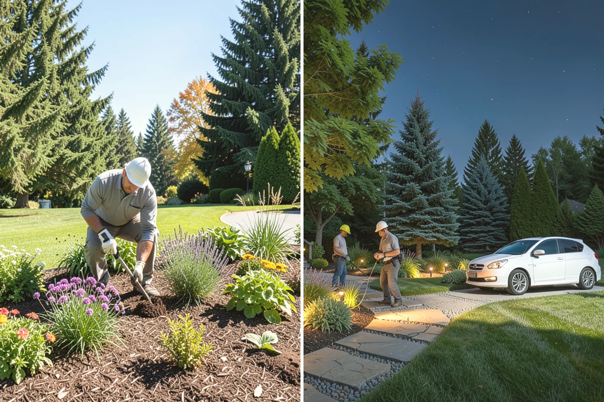 Lawn Seeding in Mercer Island, King County, WA - Clear debris and kill existing weeds