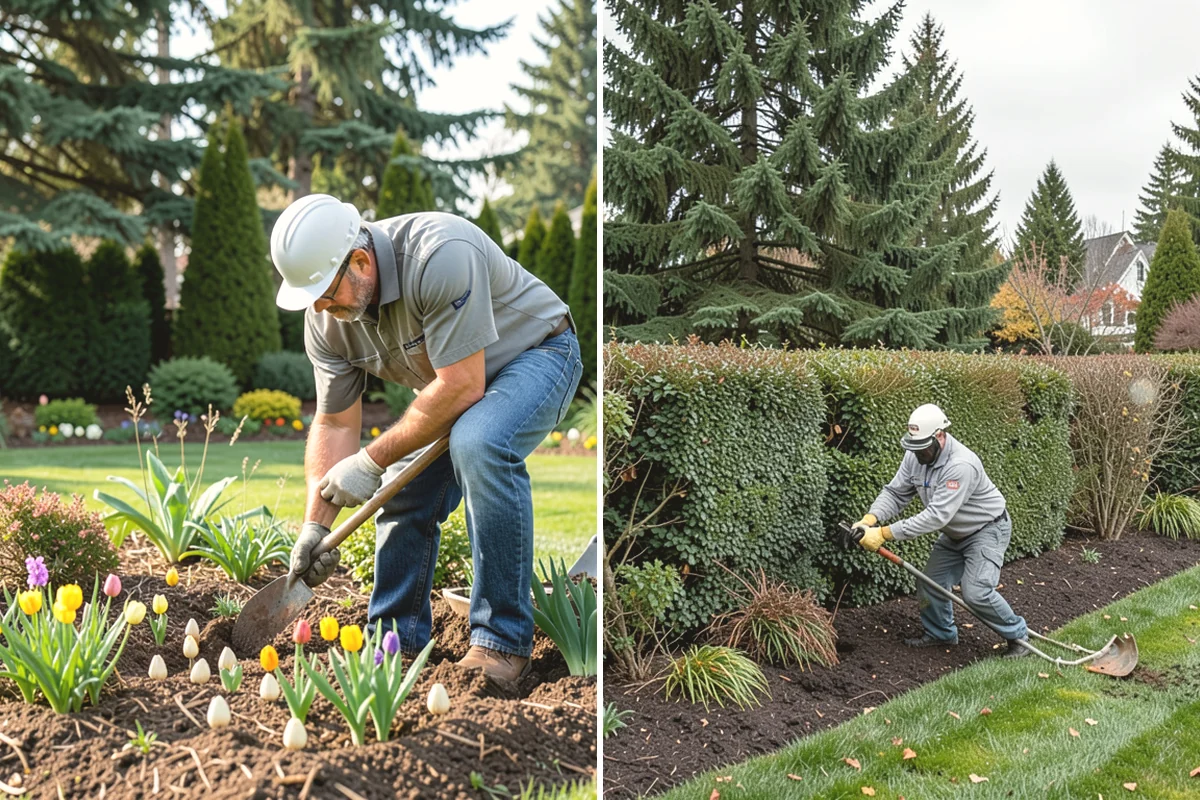 Lawn Seeding in Mill Creek, Snohomish County, WA - Clear debris and kill existing weeds
