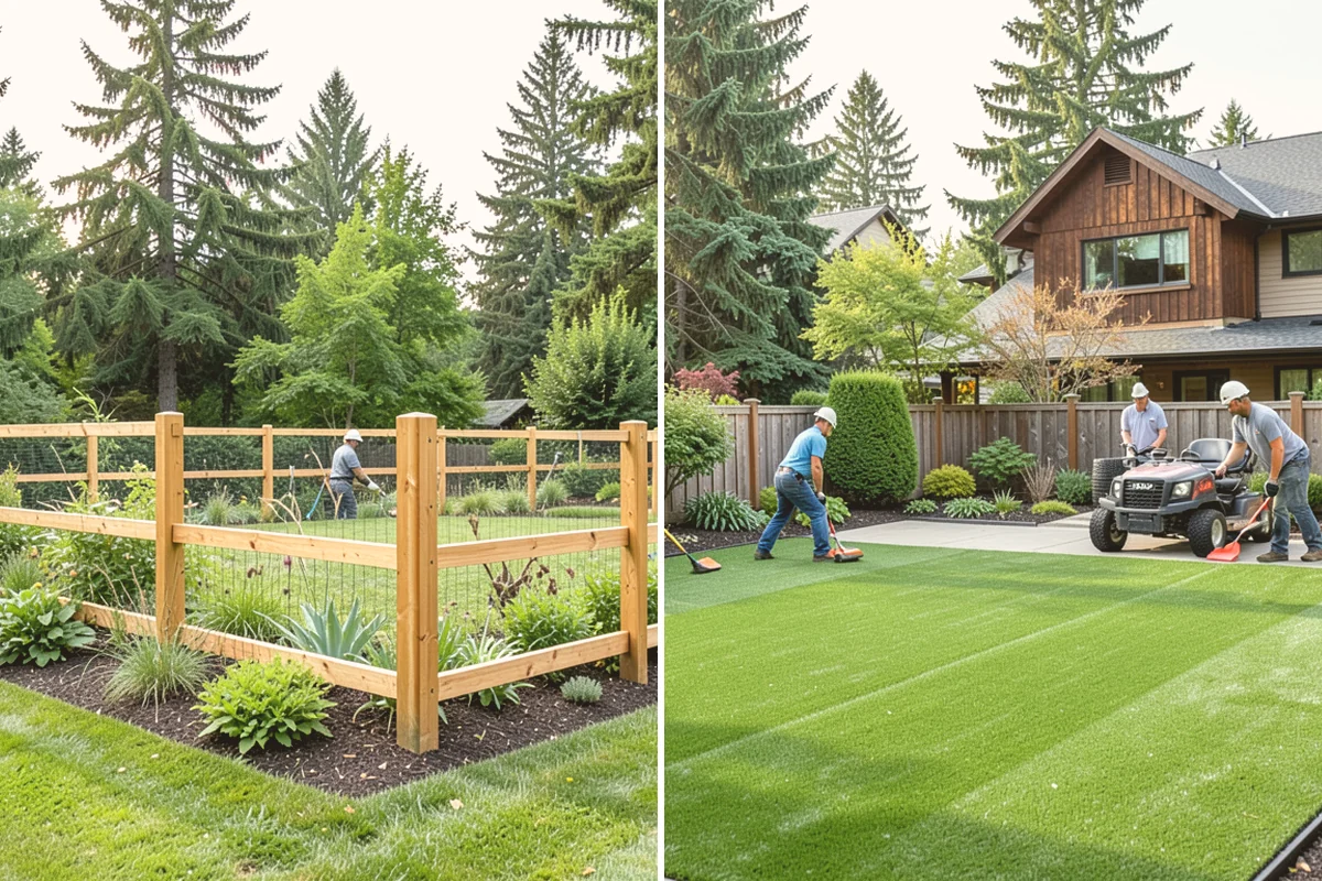 Lawn Seeding in Milton, King County, WA - Clear debris and kill existing weeds