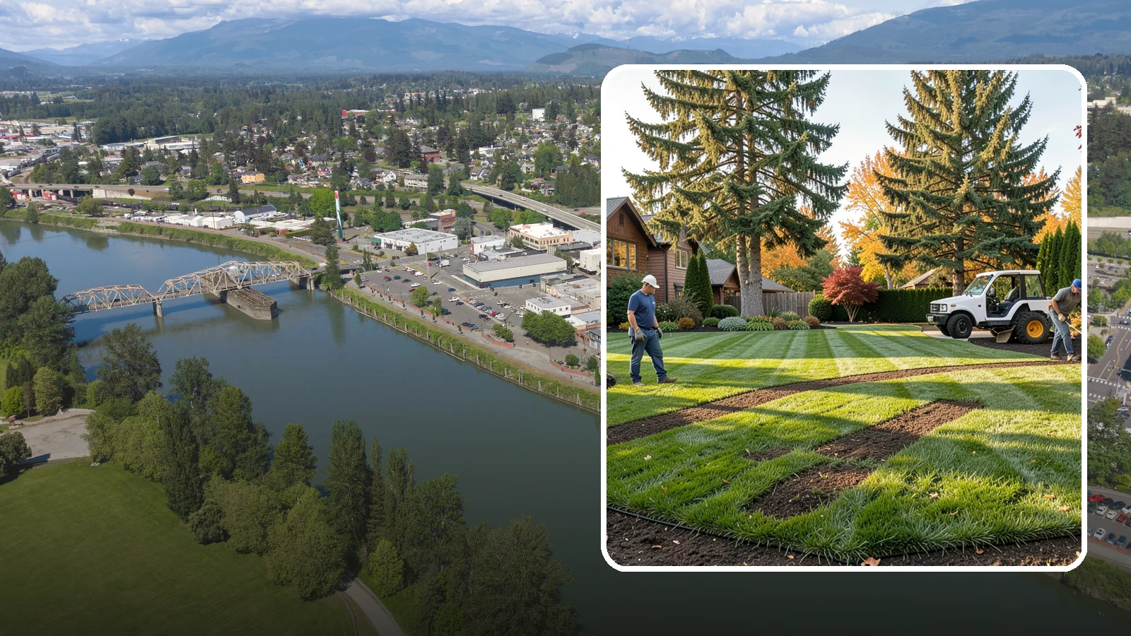 Lawn Seeding in Mount Vernon, Skagit County, WA - New lawn establishment from quality grass seed matched to your soil, sun, and Pacific Northwest climate.