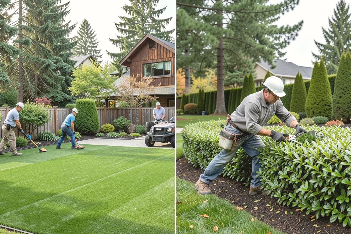 Lawn Seeding in Mountlake Terrace, Snohomish County, WA - Clear debris and kill existing weeds