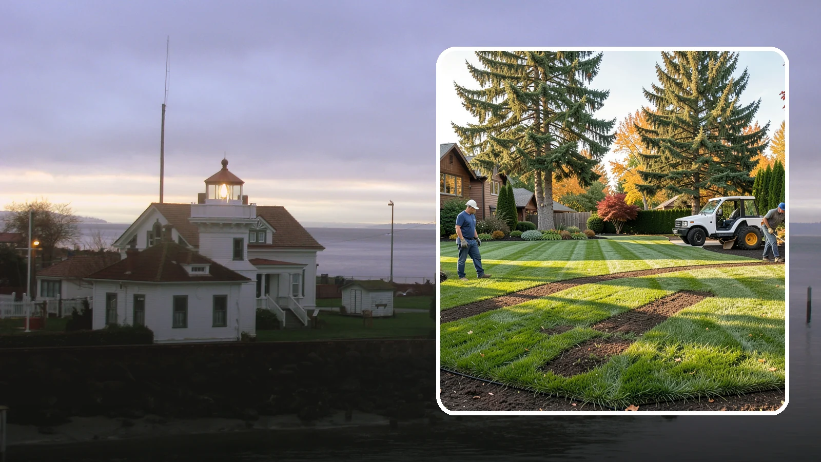 Lawn Seeding in Mukilteo, Snohomish County, WA - New lawn establishment from quality grass seed matched to your soil, sun, and Pacific Northwest climate.