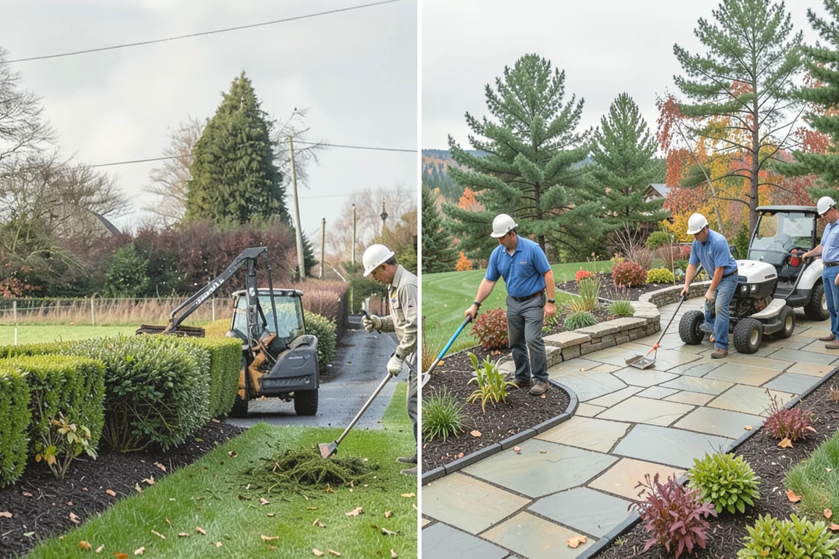Lawn Seeding in Mukilteo, Snohomish County, WA - Clear debris and kill existing weeds