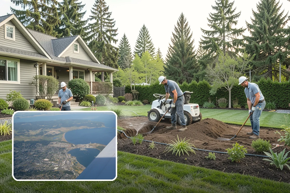 Lawn Seeding in Oak Harbor, Island County, WA - Lowest-cost way to establish a new lawn