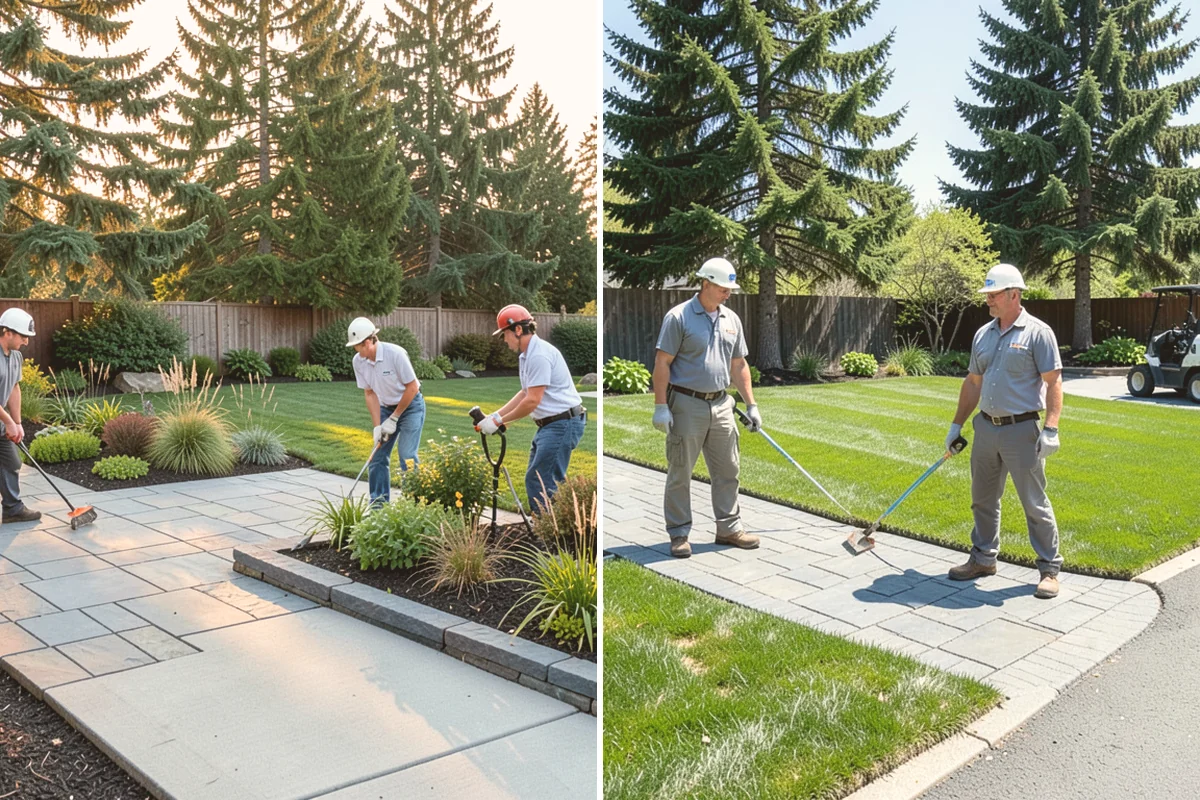 Lawn Seeding in Orting, Pierce County, WA - Clear debris and kill existing weeds