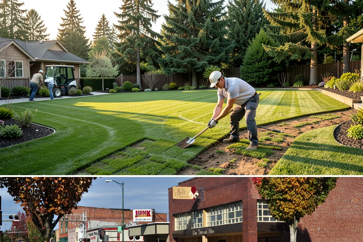 Lawn Seeding in Puyallup, Pierce County, WA - Best sown in early fall or spring when soil is warm and moisture is reliable