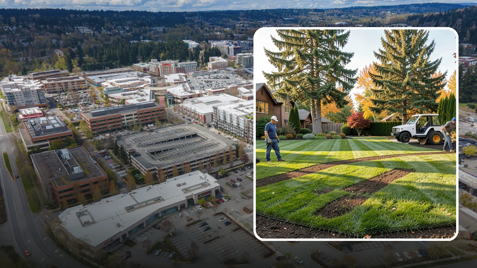 Lawn Seeding in Redmond, King County, WA - New lawn establishment from quality grass seed matched to your soil, sun, and Pacific Northwest climate.