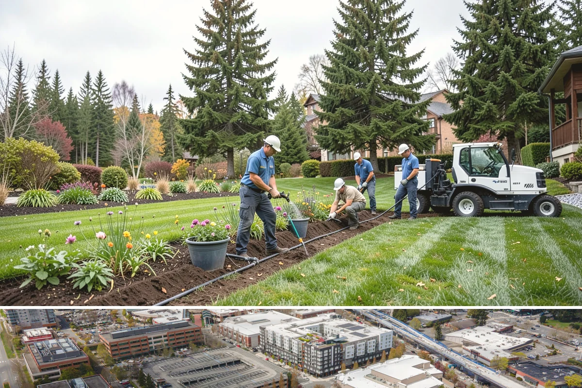 Lawn Seeding in Redmond, King County, WA - Best sown in early fall or spring when soil is warm and moisture is reliable