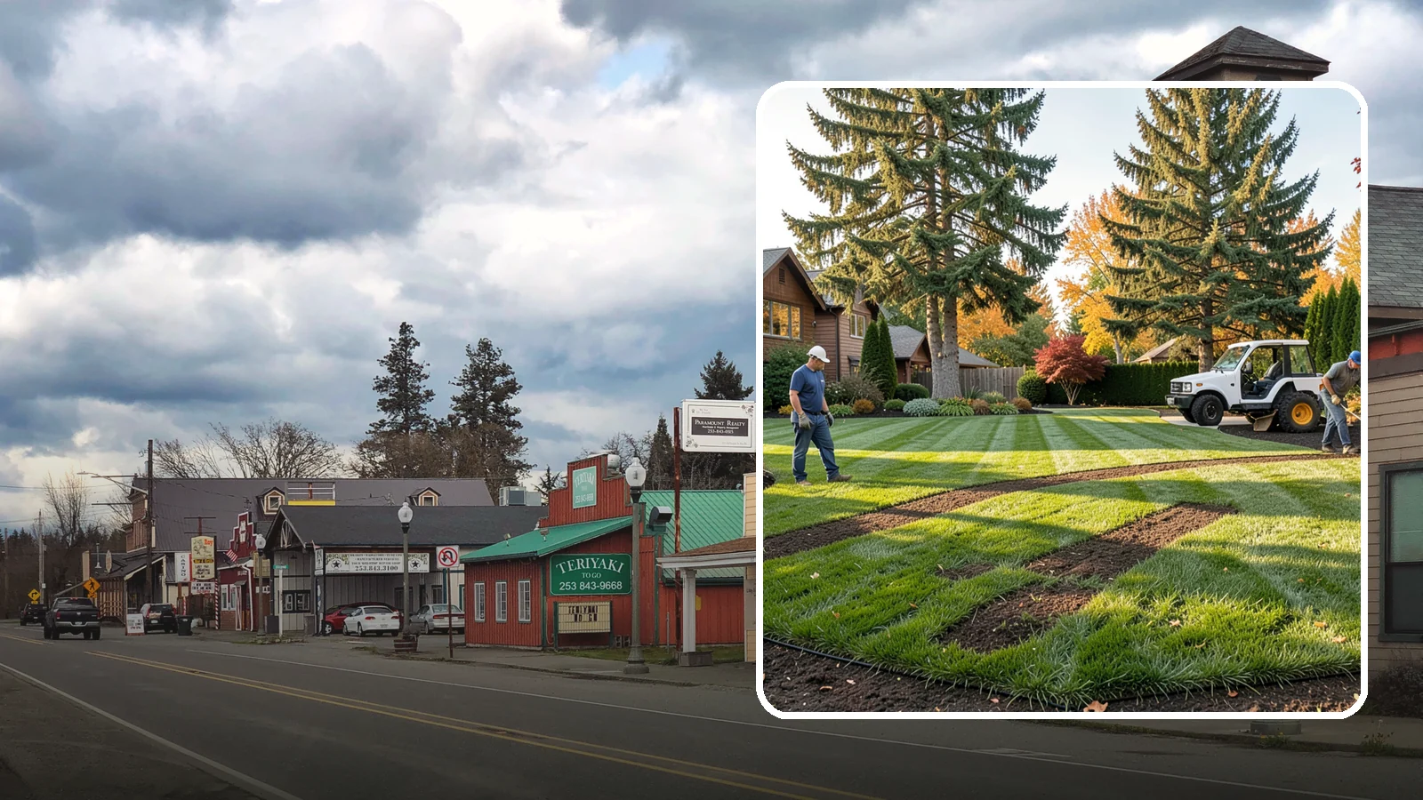 Lawn Seeding in Roy, Pierce County, WA - New lawn establishment from quality grass seed matched to your soil, sun, and Pacific Northwest climate.