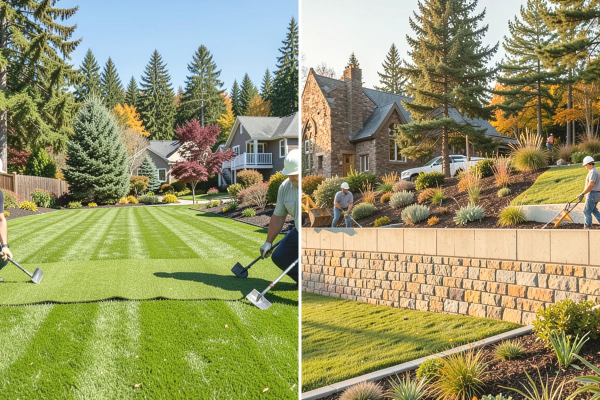 Lawn Seeding in Ruston, Pierce County, WA - Clear debris and kill existing weeds