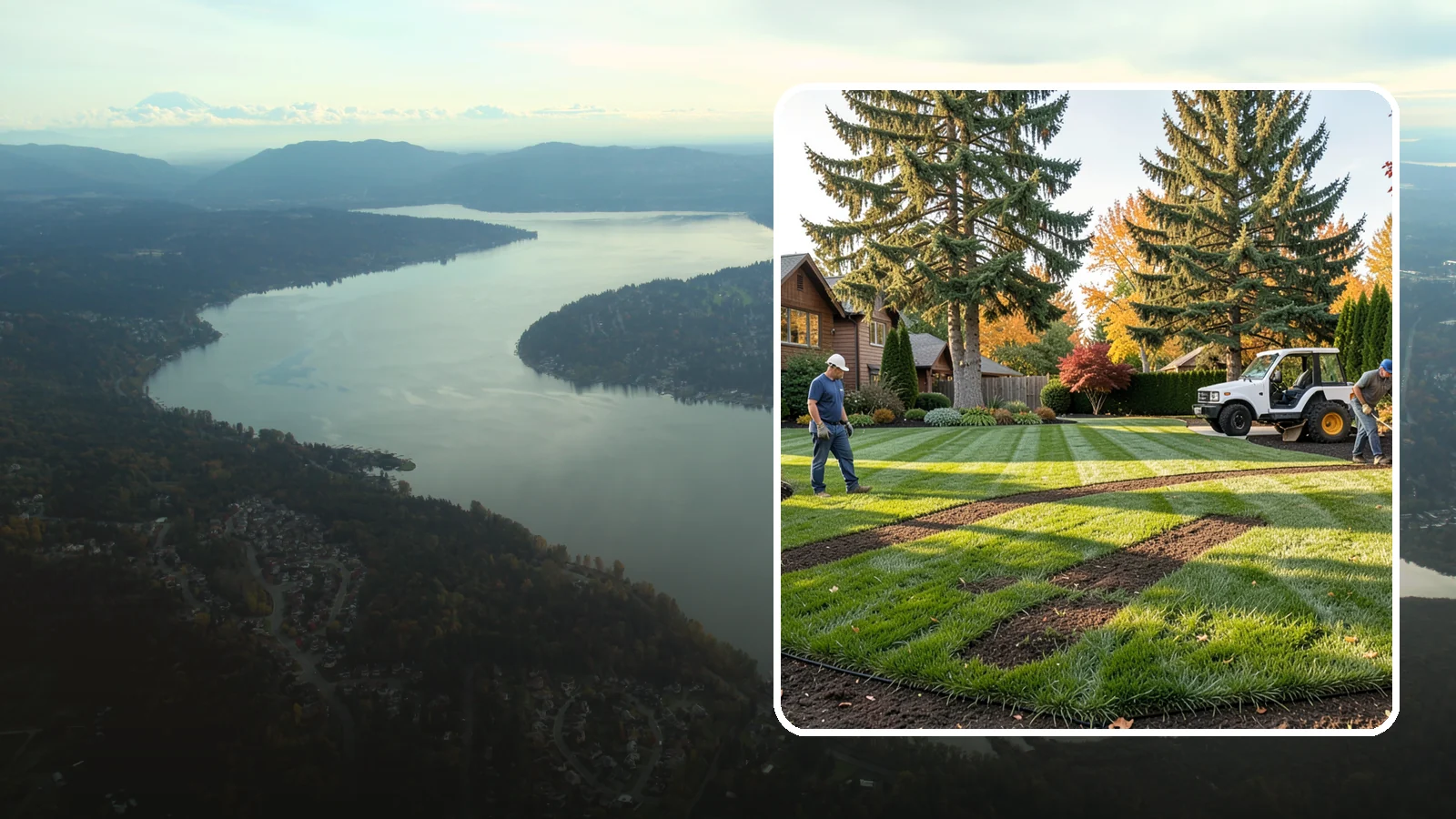 Lawn Seeding in Sammamish, King County, WA - New lawn establishment from quality grass seed matched to your soil, sun, and Pacific Northwest climate.