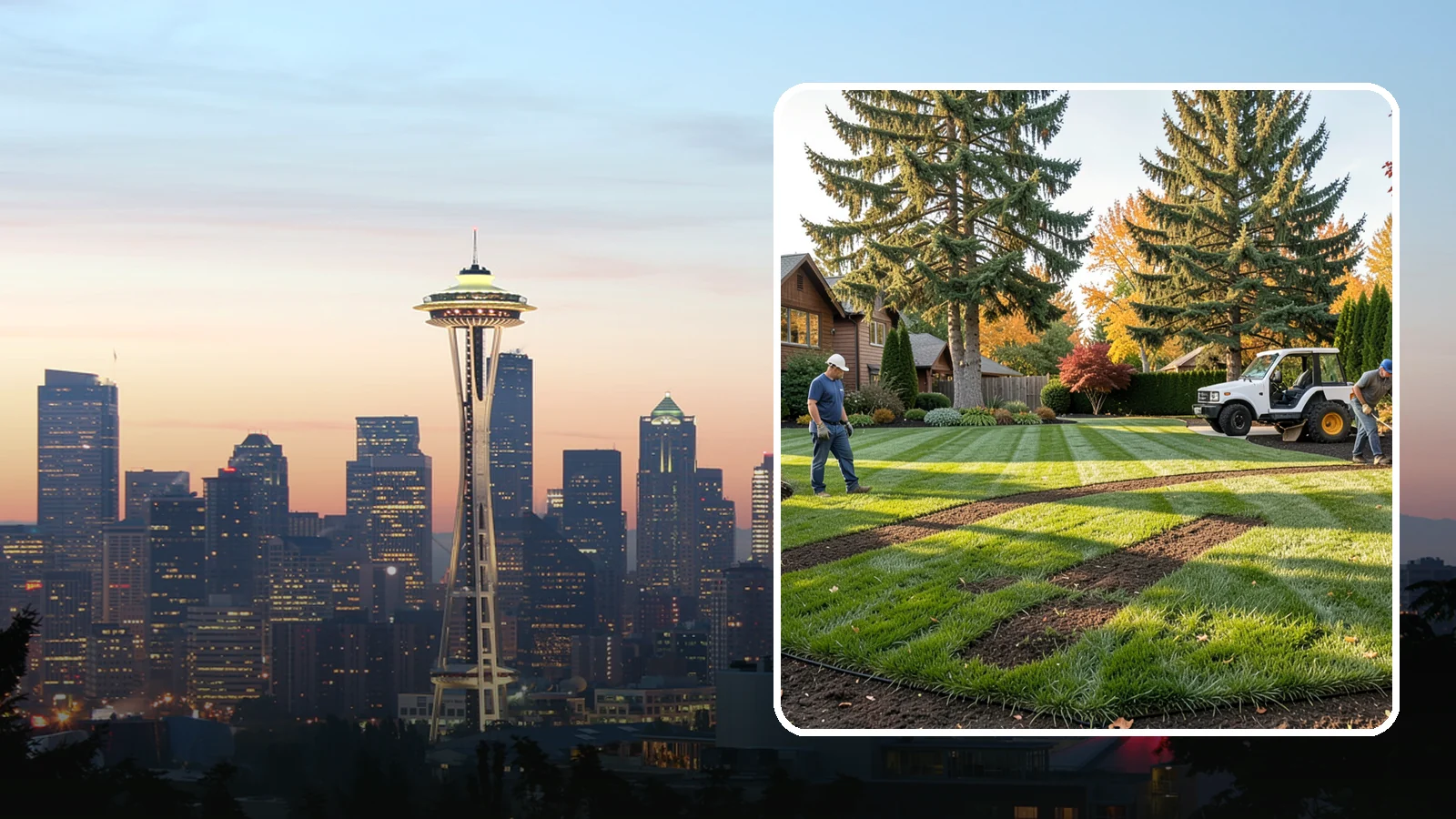 Lawn Seeding in Seattle, King County, WA - New lawn establishment from quality grass seed matched to your soil, sun, and Pacific Northwest climate.
