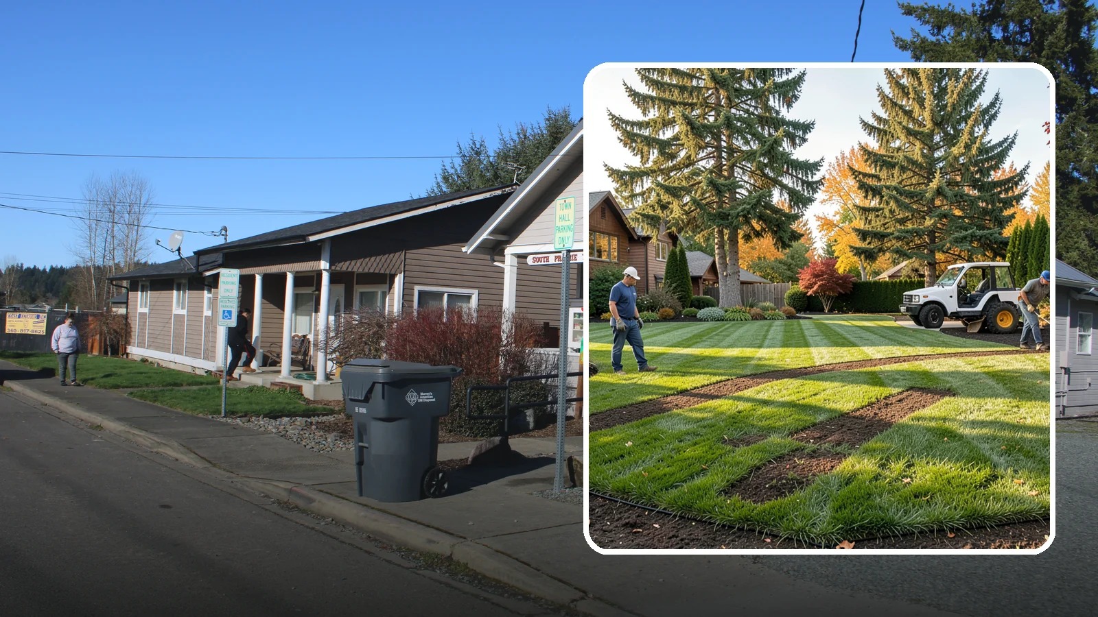 Lawn Seeding in South Prairie, Pierce County, WA - New lawn establishment from quality grass seed matched to your soil, sun, and Pacific Northwest climate.