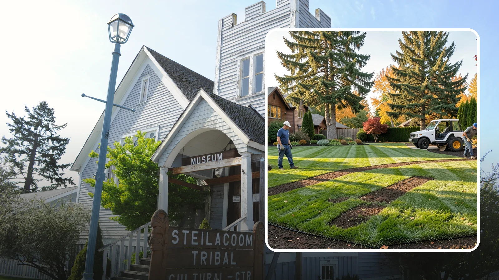 Lawn Seeding in Steilacoom, Pierce County, WA - New lawn establishment from quality grass seed matched to your soil, sun, and Pacific Northwest climate.