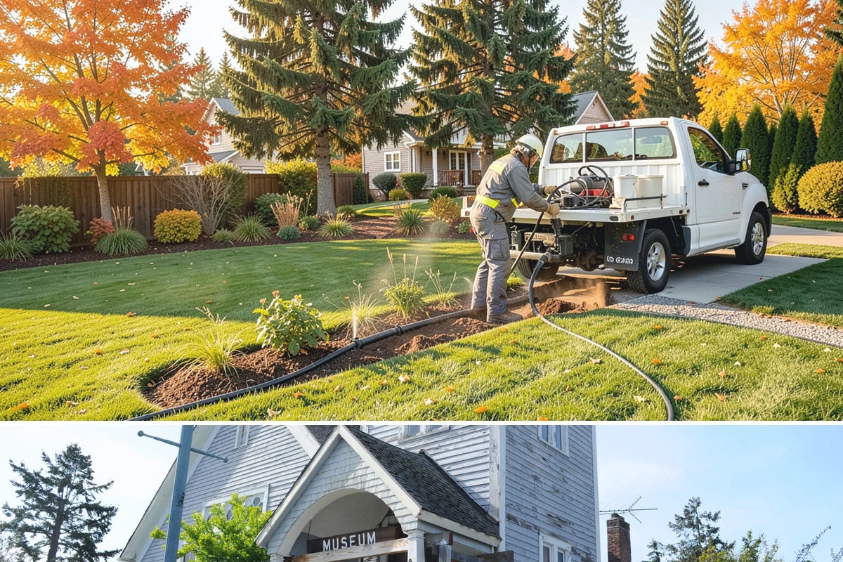 Lawn Seeding in Steilacoom, Pierce County, WA - Best sown in early fall or spring when soil is warm and moisture is reliable