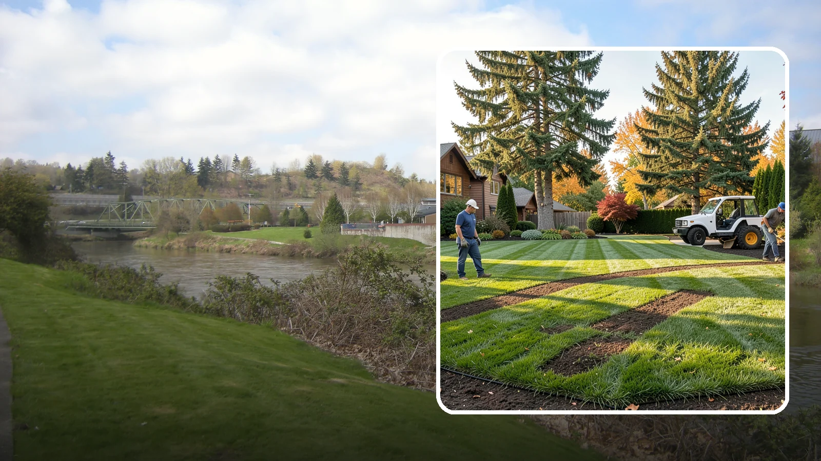 Lawn Seeding in Tukwila, King County, WA - New lawn establishment from quality grass seed matched to your soil, sun, and Pacific Northwest climate.