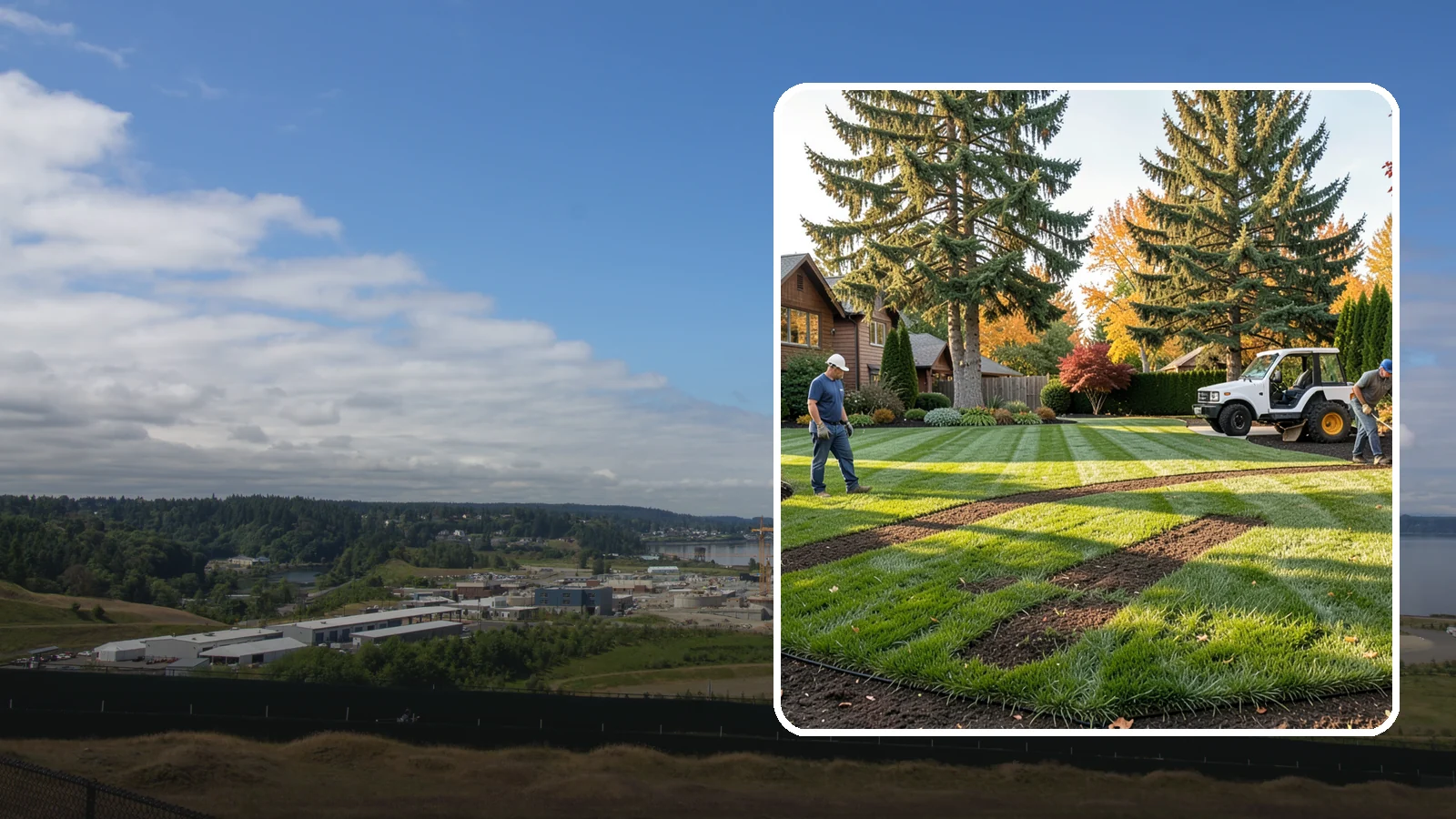 Lawn Seeding in University Place, Pierce County, WA - New lawn establishment from quality grass seed matched to your soil, sun, and Pacific Northwest climate.