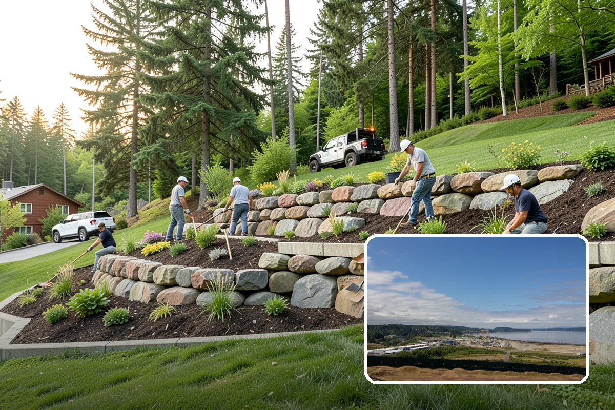 Lawn Seeding in University Place, Pierce County, WA - Lowest-cost way to establish a new lawn