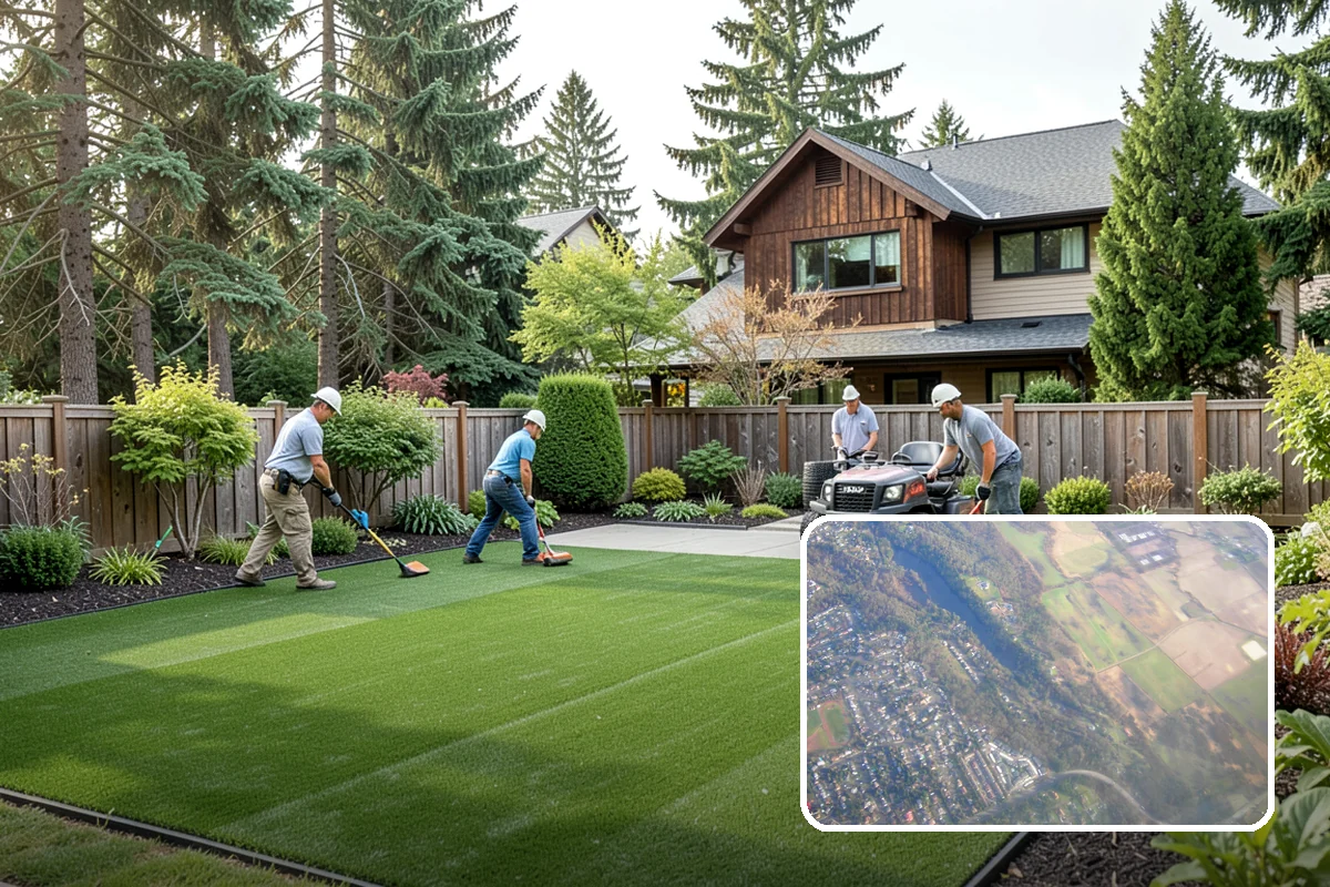 Lawn Top Dressing in Algona, King County, WA - Smooths minor bumps and low spots