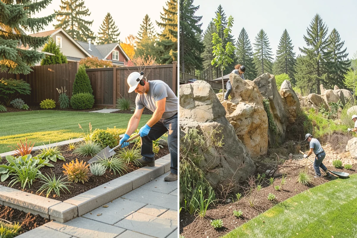 Lawn Top Dressing in Algona, King County, WA - Mow and prepare the lawn