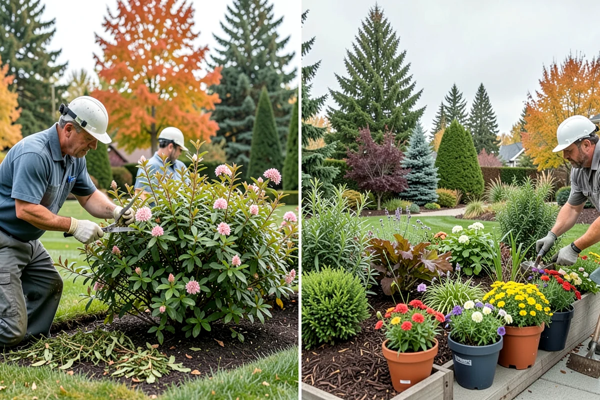 Lawn Top Dressing in Arlington, Snohomish County, WA - Mow and prepare the lawn