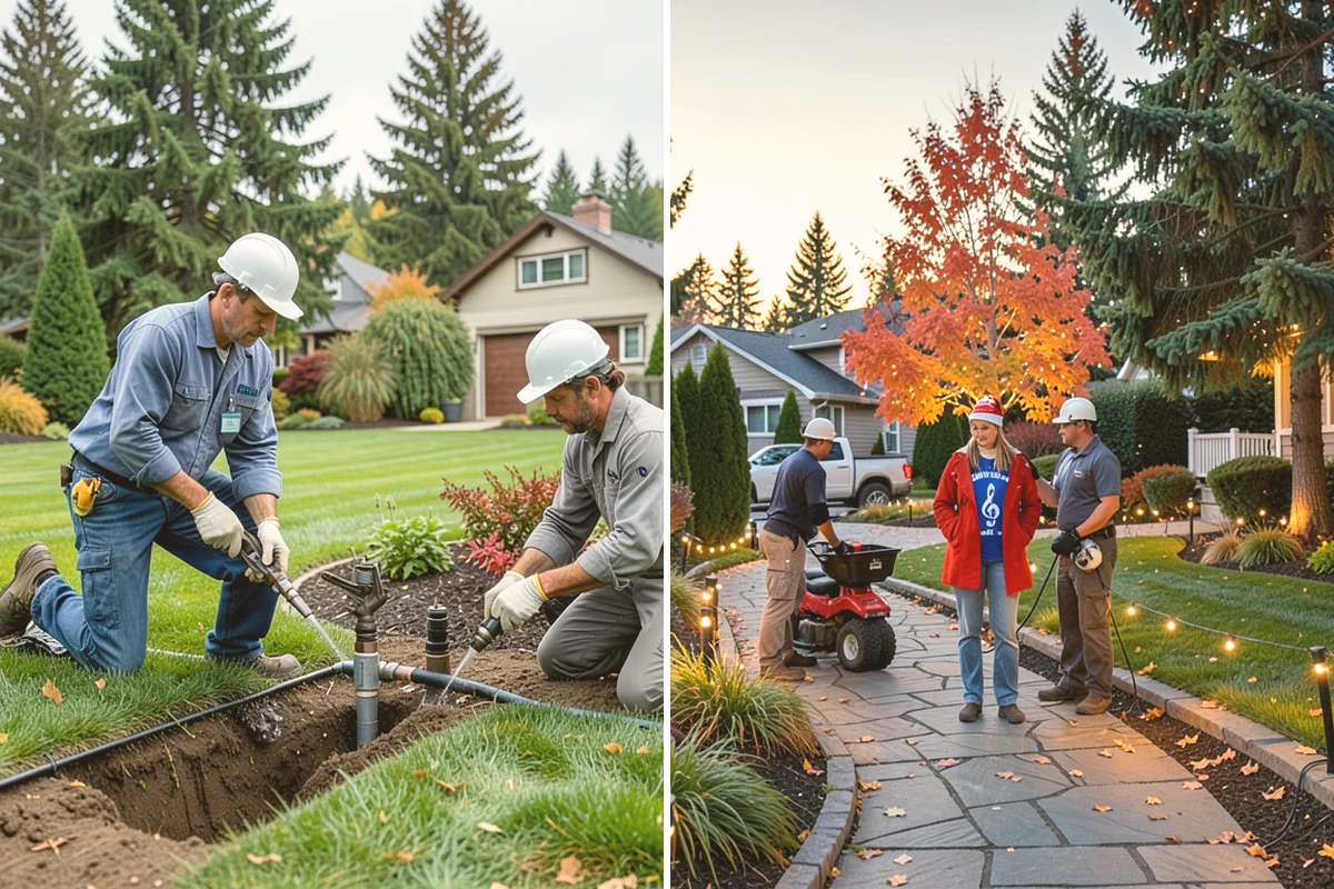 Lawn Top Dressing in Brier, Snohomish County, WA - Mow and prepare the lawn
