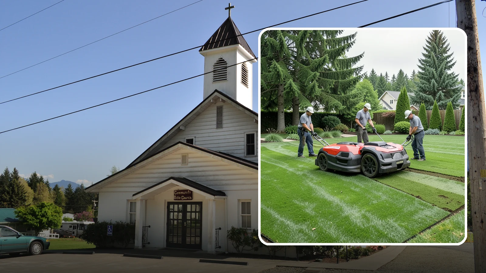 Lawn Top Dressing in Concrete, Skagit County, WA - Topdressing with quality compost that levels the surface and improves your soil over time.