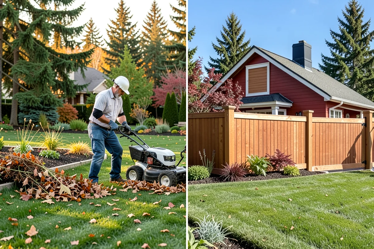 Lawn Top Dressing in Concrete, Skagit County, WA - Mow and prepare the lawn