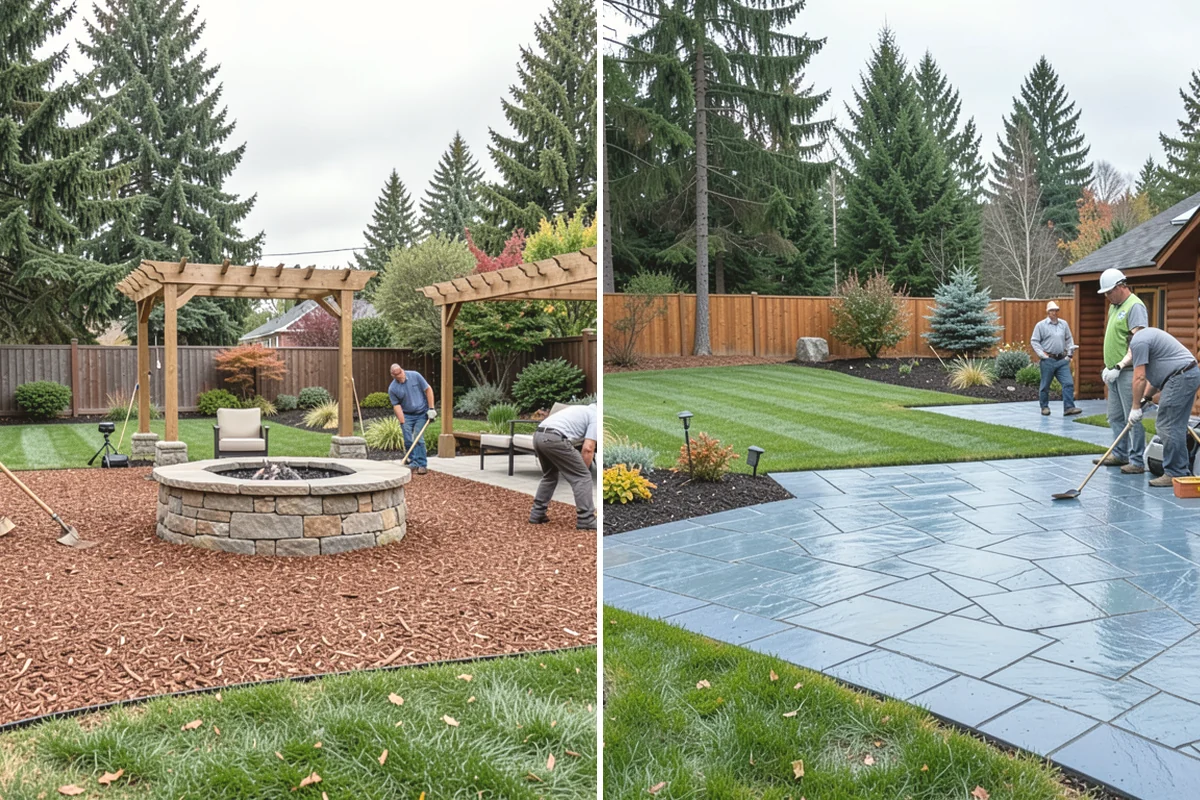 Lawn Top Dressing in Covington, King County, WA - Mow and prepare the lawn