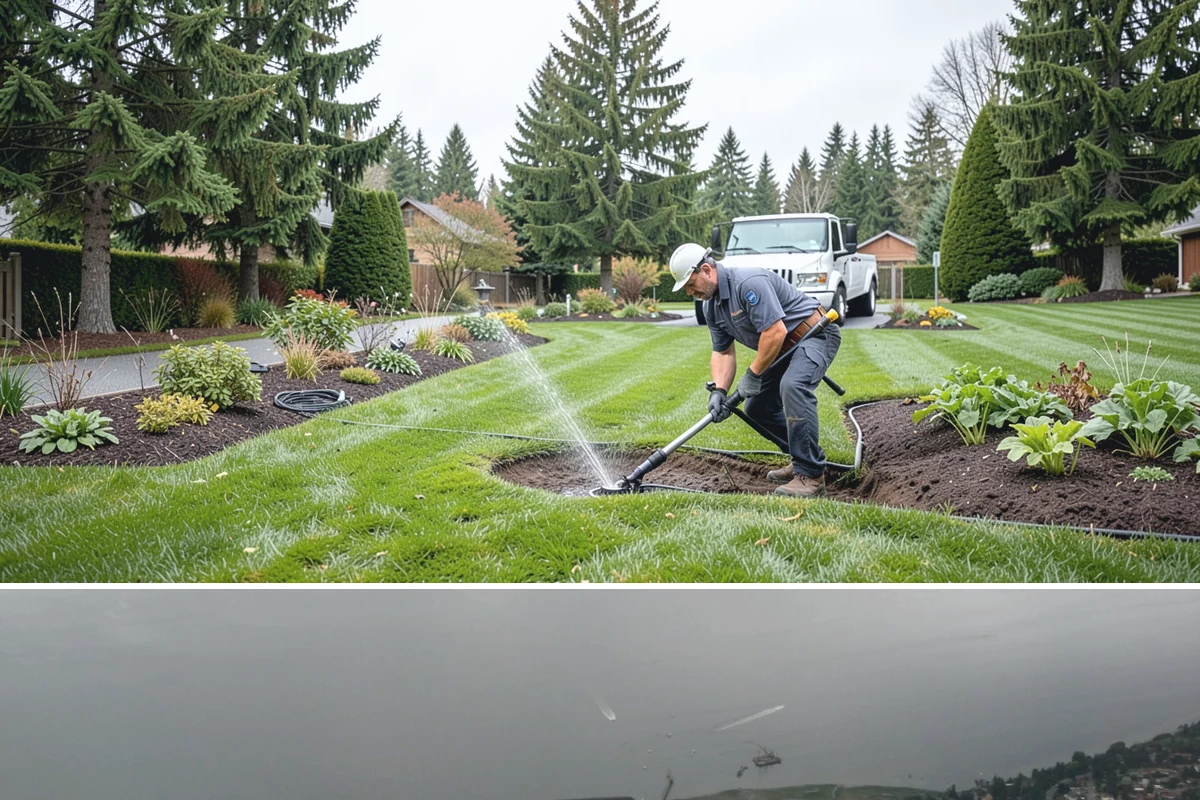 Lawn Top Dressing in Des Moines, King County, WA - Best in early fall or spring, typically paired with aeration and overseeding.