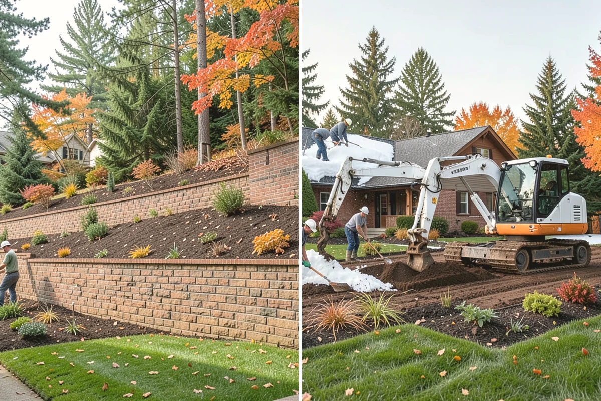 Lawn Top Dressing in Duvall, King County, WA - Mow and prepare the lawn