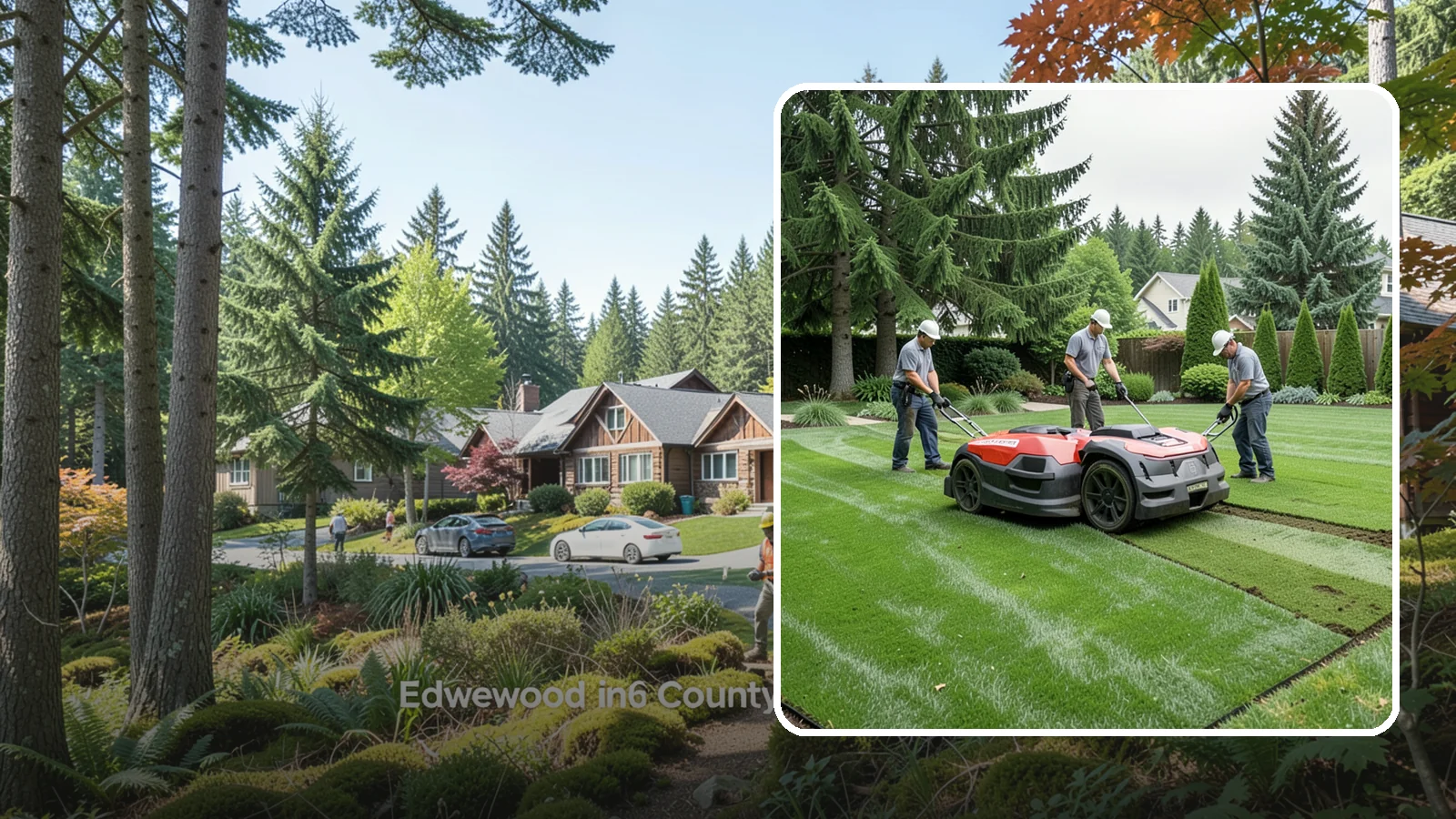 Lawn Top Dressing in Edgewood, Pierce County, WA - Topdressing with quality compost that levels the surface and improves your soil over time.