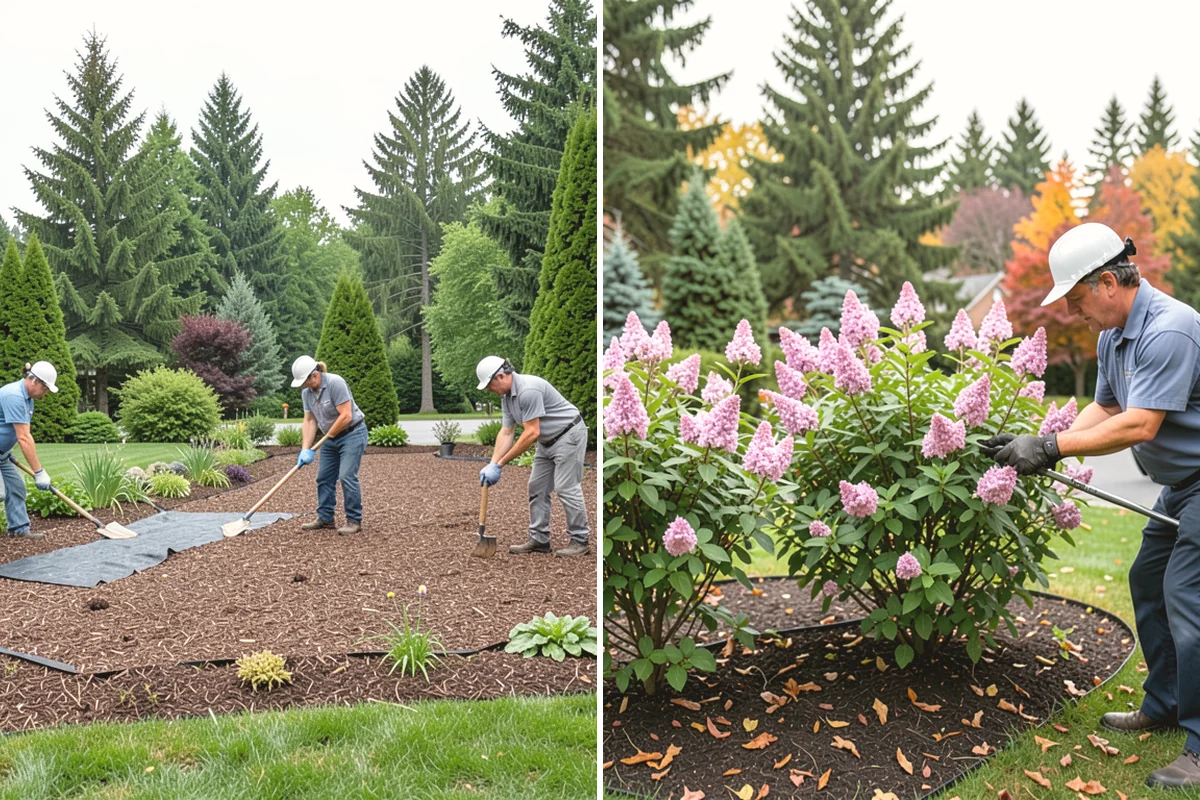 Lawn Top Dressing in Edgewood, Pierce County, WA - Mow and prepare the lawn