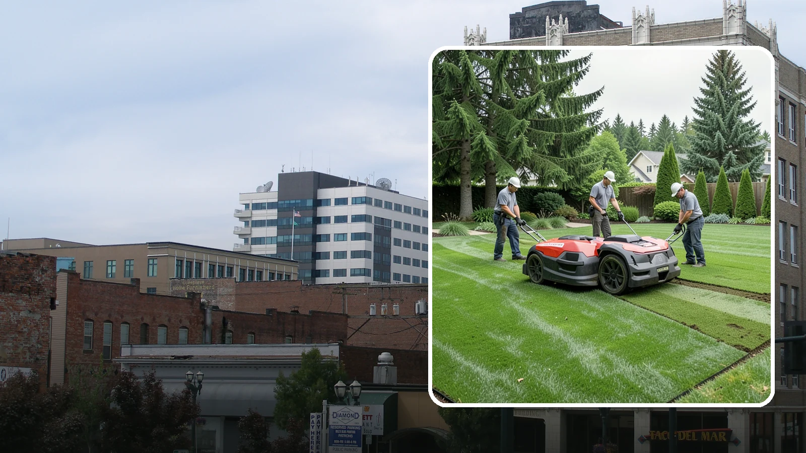 Lawn Top Dressing in Everett, Snohomish County, WA - Topdressing with quality compost that levels the surface and improves your soil over time.