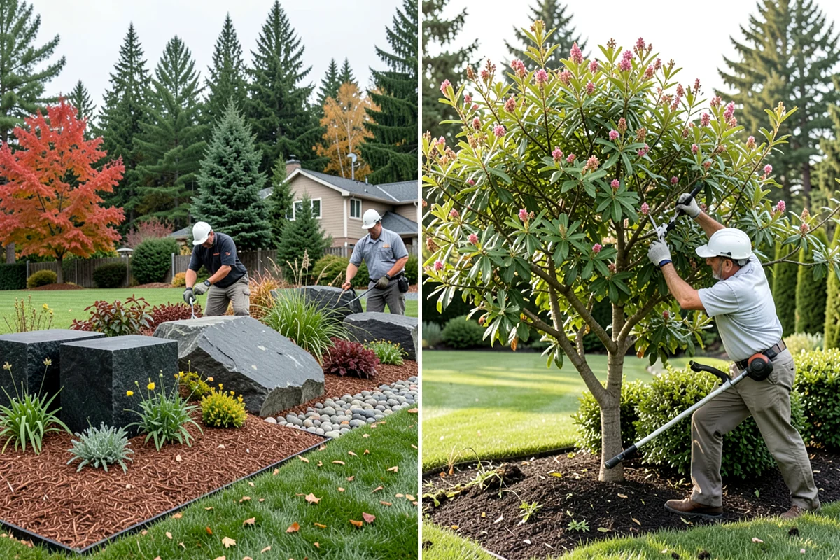 Lawn Top Dressing in Federal Way, King County, WA - Mow and prepare the lawn