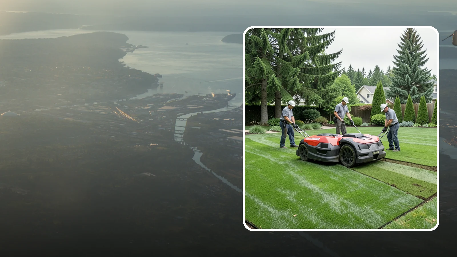 Lawn Top Dressing in Fife, Pierce County, WA - Topdressing with quality compost that levels the surface and improves your soil over time.