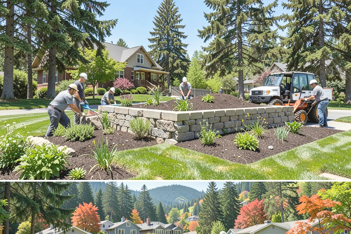 Lawn Top Dressing in Fircrest, Pierce County, WA - Best in early fall or spring, typically paired with aeration and overseeding.