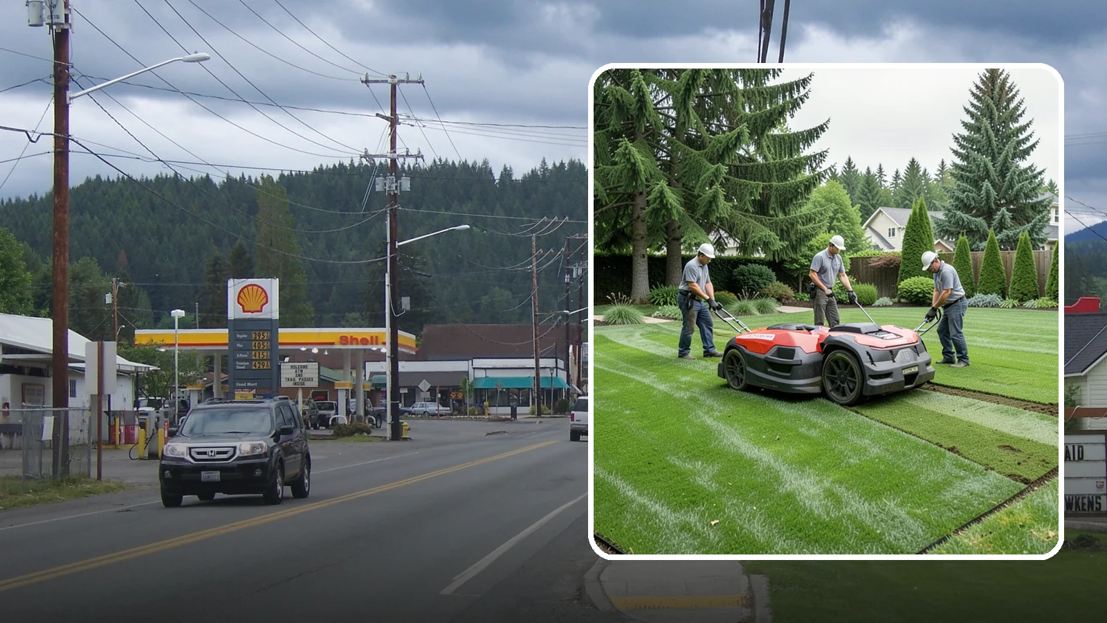 Lawn Top Dressing in Granite Falls, Snohomish County, WA - Topdressing with quality compost that levels the surface and improves your soil over time.