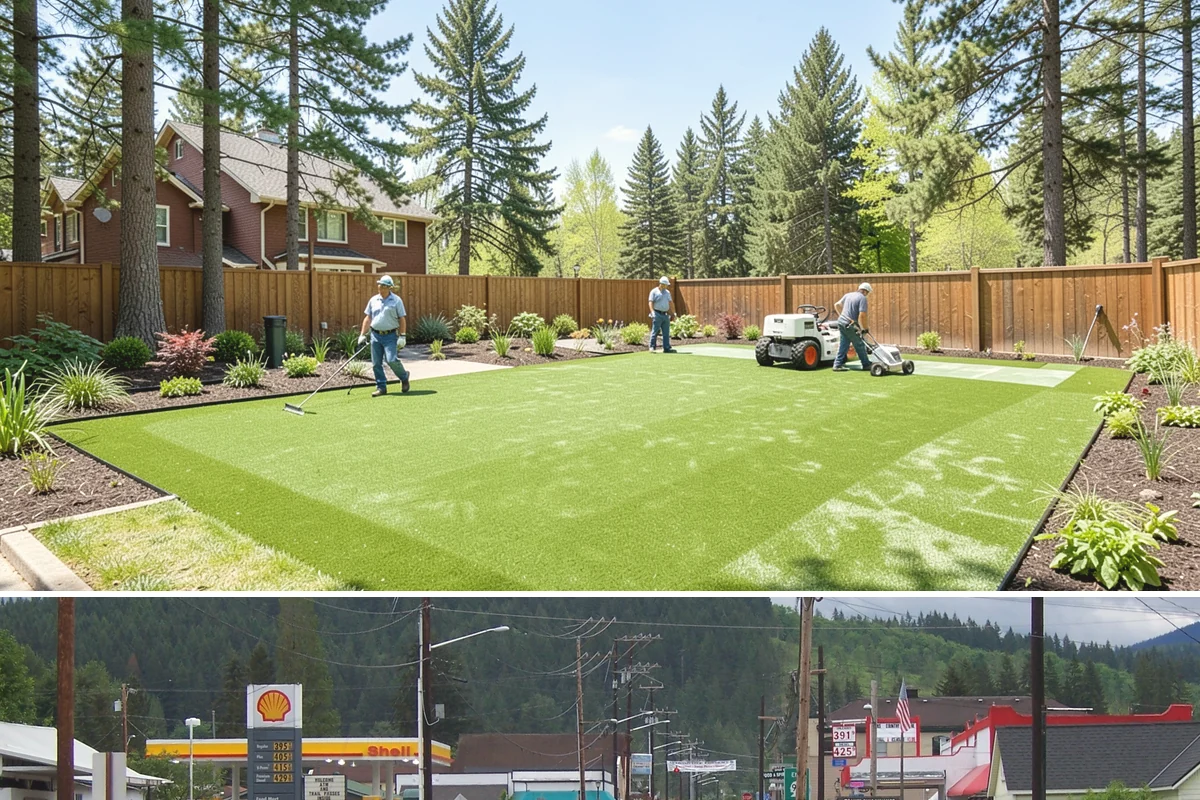 Lawn Top Dressing in Granite Falls, Snohomish County, WA - Best in early fall or spring, typically paired with aeration and overseeding.