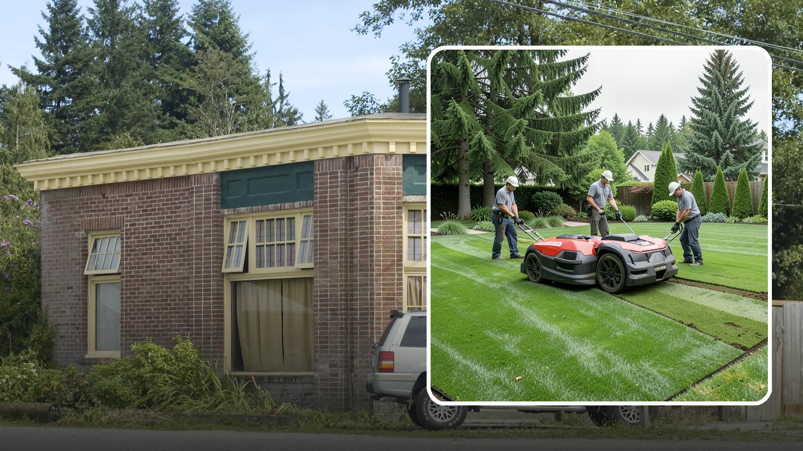 Lawn Top Dressing in Hamilton, Skagit County, WA - Topdressing with quality compost that levels the surface and improves your soil over time.